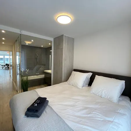 公寓 Cosy Appartement- 2 Slaapkamers Schuin Zeezicht Met Garage